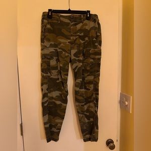 Mother cotton camo pants